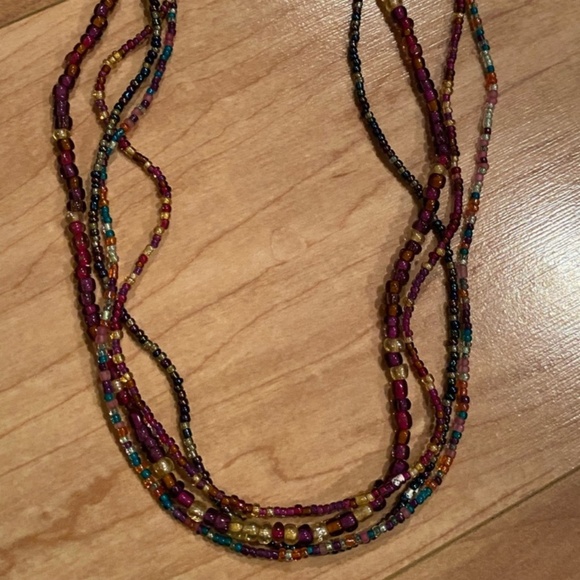 Multi-strand bead necklace - Picture 4 of 6